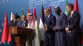 Türkiye: Saudi Arabia firmly rejects displacement of Palestinians from Gaza: Foreign minister