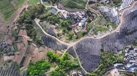 China: Barren Mountain Solar Energy