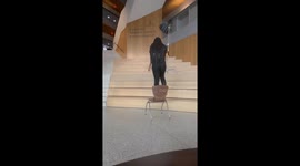 Portrait Photographer Falls From Chair