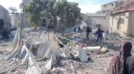 Israeli airstrike forces Gaza hospital to shut down