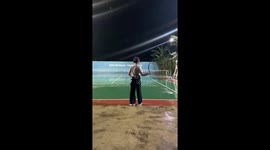 Teenager shows her whip-cracking ASMR skills