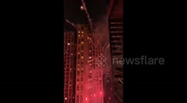 China:  Firework Attack 