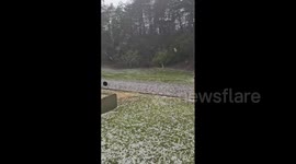 US: Severe Thunderstorm Brings Large Hail, Damage to Charleston, West Virginia 3