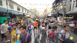 Thailand Celebrates Songkran Festival 2025