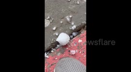 US: Severe Thunderstorm Brings Large Hail, Damage to Charleston, West Virginia 6