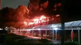 Brazil: Fire Erupts at Brazilian University During Graduation