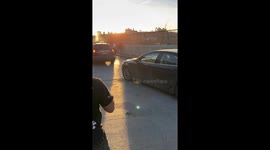 Woman faints after handing baby to bystander following car crash in Bronx