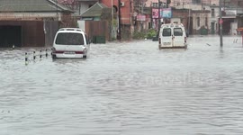 Azerbaijan: Heavy rain causes chaos in Baku