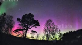 Monika Focht Captures Breathtaking Aurora Over Sutherland as Geomagnetic Storm Lights Up Scottish Skies