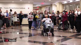 Shot, Survived, and Strong: Deputy Andry's Triumphant Return Home