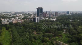 Spectacular $20m White House replica sits atop huge skyscrape in India - owner may never get to live in it