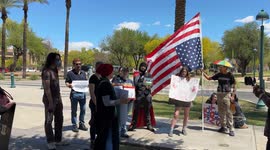 Protest at Arizona state capitol