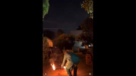 When garbage night becomes the hottest show in town