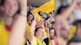 More than 100 Spanish fans turn up to support non-league English football team