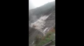 Dramatic Footage Shows Massive Landslide in Jammu and Kashmir's Kishtwar, Roads Blocked