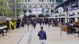 A Film Crew and Hundreds Of Extras Seen Filming The New Apple's Tv Show 