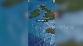 Man rides 500 miles from Ness Point to Land's End on a stunt scooter