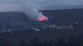 US: Kilauea volcano eruption in Hilo
