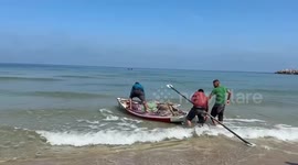 Gaza fishermen face rising danger, hunger amid Israeli blockade and airstrikes