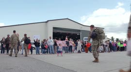 Welcome Home: U.S. Air National Guard Return After Japan Deployment