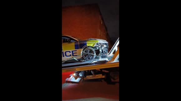 Two hospitalised after police car crashed into another vehicle in Aston, Birmingham