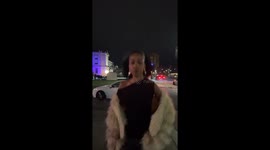 Wholesome moment between two strangers outside MFA in Boston