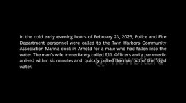 Chills and Cheers: Heroic Twin Harbors Marina Rescue Team Praised