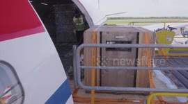 Panda couple from China arrive at Vienna Zoo