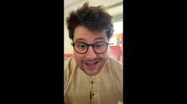 How a comically huge outfit sparked a hilarious wedding mishap