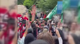 US: George Washington Students Join Gaza Protests