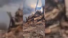 Iran: Iranian Port Reduced To Rubble