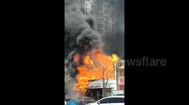 Restaurant fire leaves 22 dead in northeast China