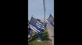 Locals rally in support of Border Czar Tom Homan in Rochester, New York