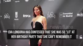 Eva Longoria admits she has blocked out her 50th birthday party