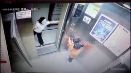 Masked girl pretends to be ghost leaving 2 young girls in elevator in tears