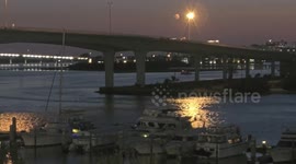 US: Moment Boat Crashes Into Florida Ferry Killing One And Injuring Ten