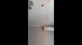 Woman installs remote-controlled ping pong balls on ceiling in retaliation for upstairs noise