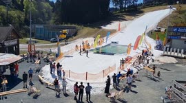 Winterberg spectacular snow party ice bath