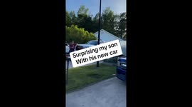 Surprising our son with a brand new car