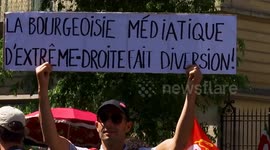 France: Police, protesters clash during May Day rally in Paris