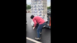 Six baby raccoons found nestled in toilet paper stack stuns 82 million on TikTok