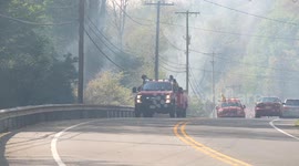 US: Route 46 closed as wildfire breaks out in New Jersey, US