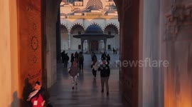Türkiye: Istanbul's majestic Grand Camlica Mosque celebrates 6th anniversary with stunning aerial imagery