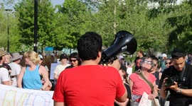 May Day Marches and Protests in Baltimore Support Palestine and