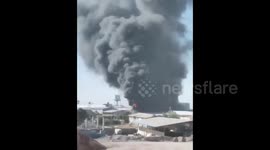 Iran: Fire and explosion has broken out in the northeastern Iranian city of Mashhad