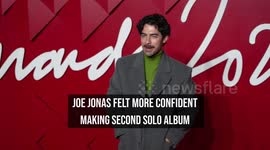 Joe Jonas felt more confident making second solo album