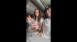 Espresso martinis at 39,000 feet: DIY in-flight cocktails spark viral party with stranger—21 million views and climbing