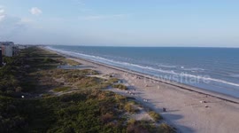 US: Sunset in Cocoa Beach Florida