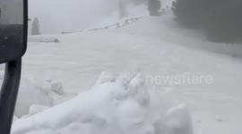 Snow cleared from Cottonwood Canyons in Utah