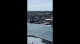 on a cruise ship, a wonderful trip